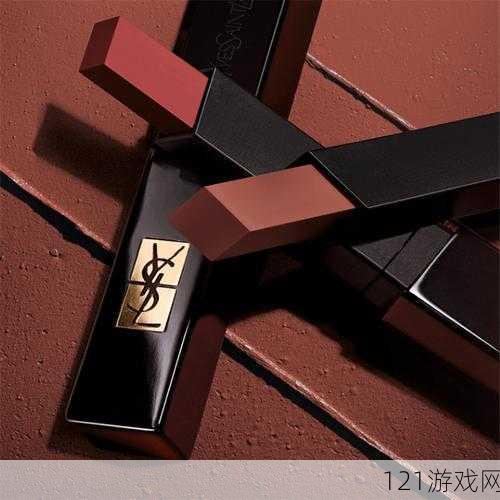 YSL 小黑条蜜桃色：纯欲天花板