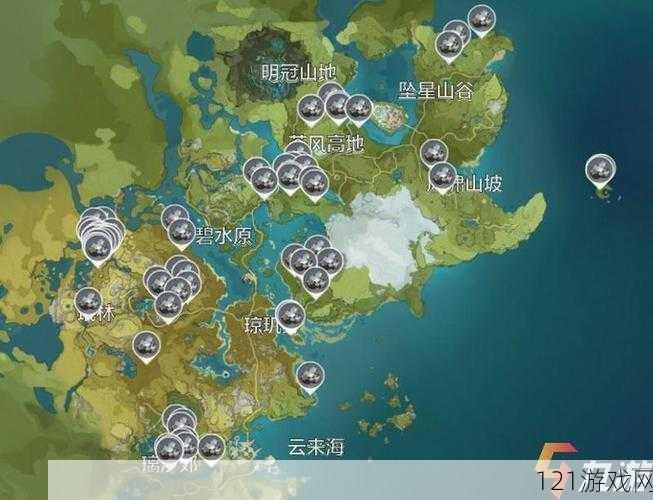 原神白铁矿哪里多 原神白铁矿产地位置分布图