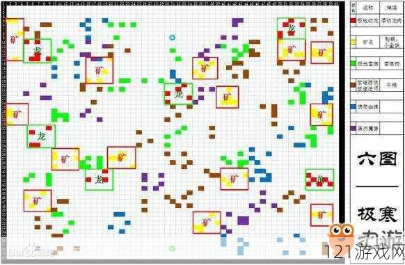 地下城堡2图1地图资源点详解 图1怪物路线分布图