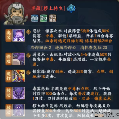 星期魔王服部半藏怎么样 技能图鉴览