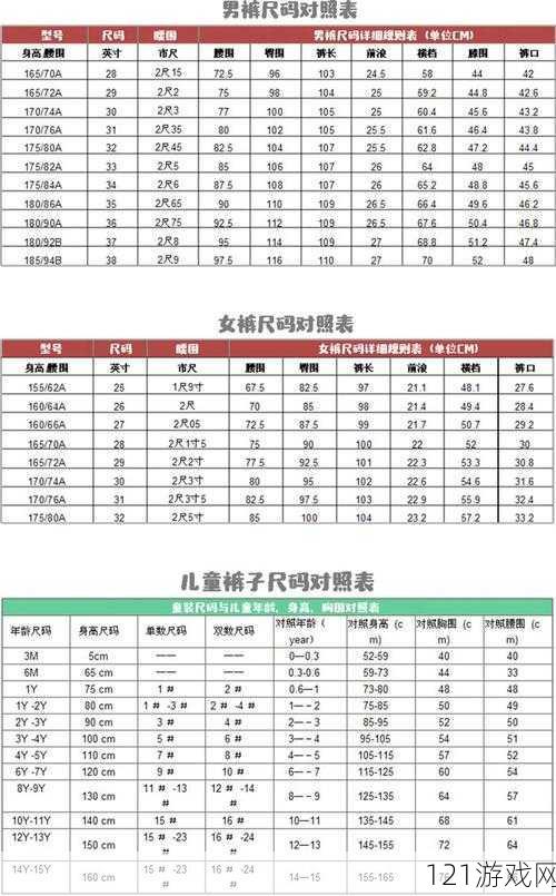 探秘欧洲尺码日本尺码专线：尺寸差异背后的秘密